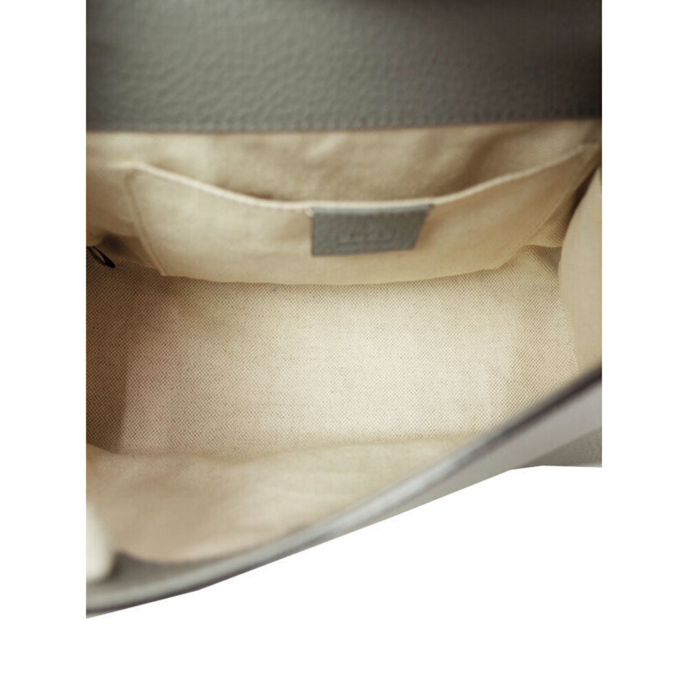 Gucci Handle Top Bag Leather GG 2way Marmont - Picture 3 of 5